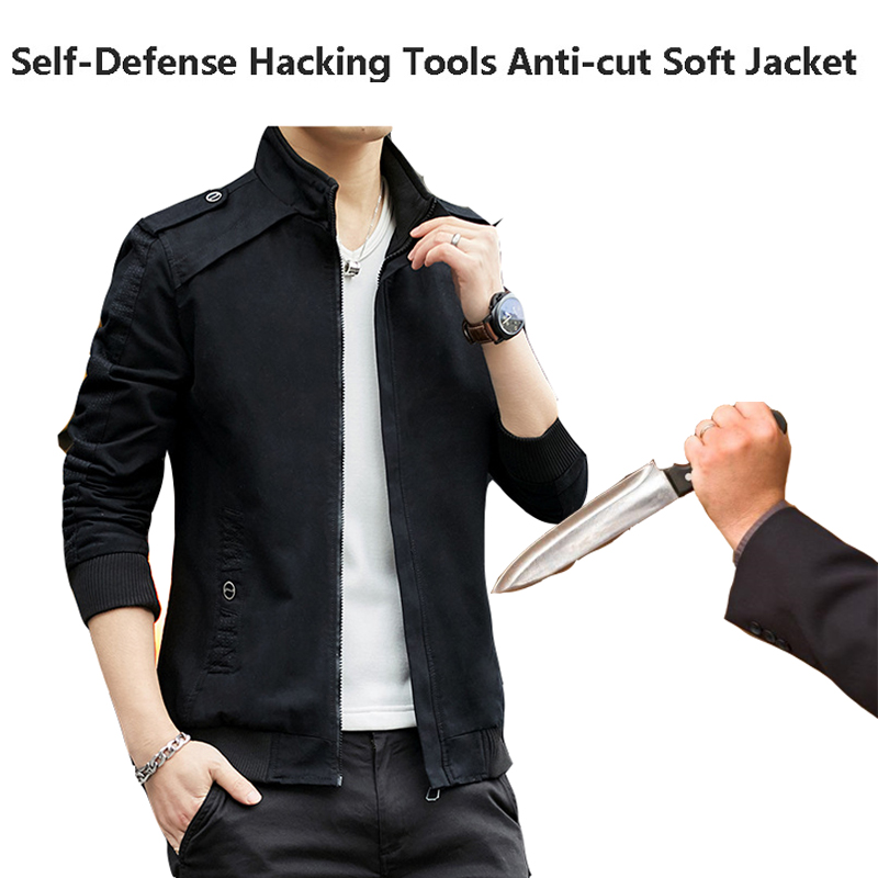 Mens Fashion Hacks - Veste Anti-coupure pour hommes, mode printemps-automne,