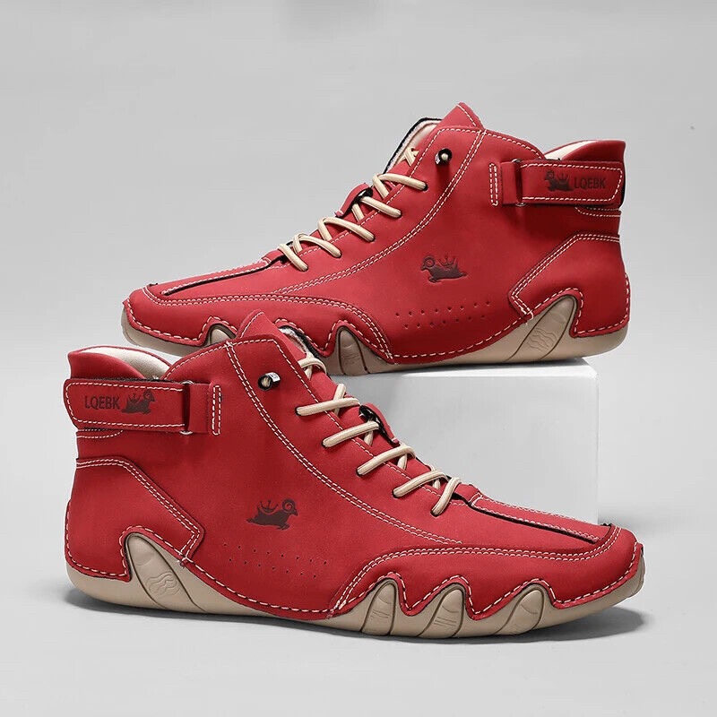 Mens Fashion Week - Chaussures décontractées en cuir pour hommes,