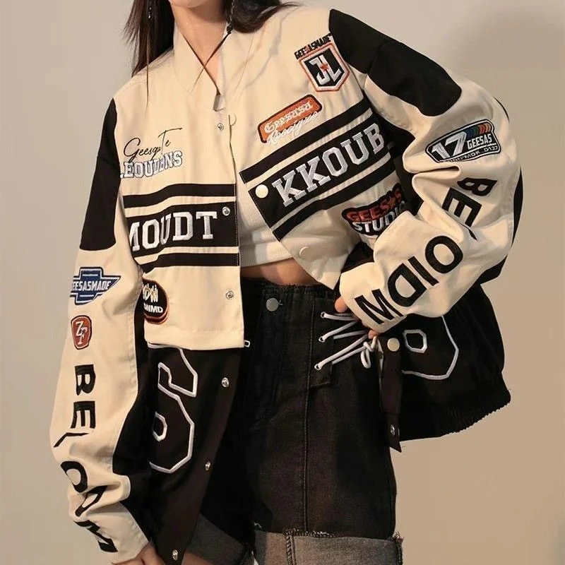 Varsity Jacket Letterman - Blouson aviateur universitaire vintage américain pour