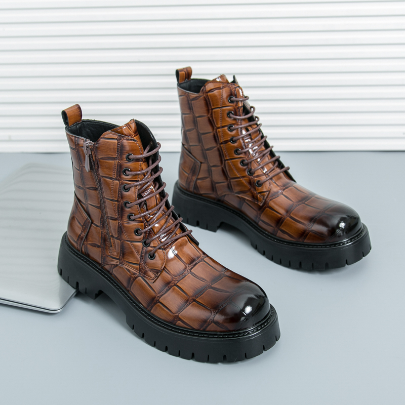Men'S Fashion Brands - Été hommes mode Chelsea bottes noir