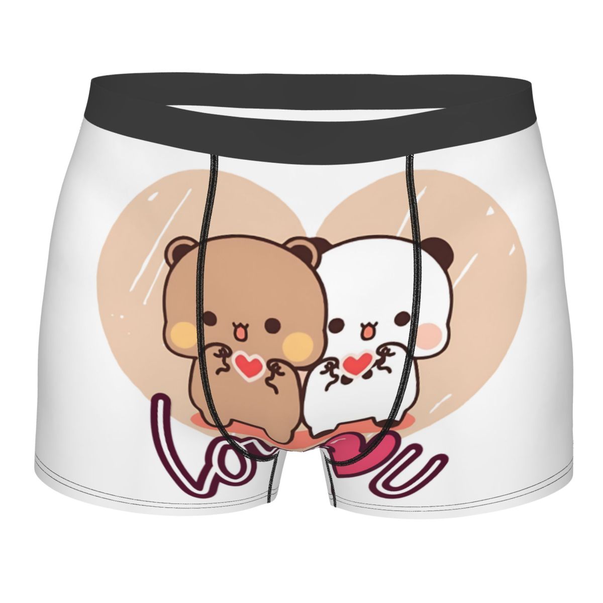 Men'S Fashion Underwear - Boxers Fashion Panda et Brownie pour