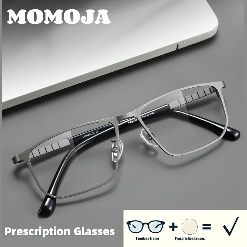 Men'S Fashion Glasses 2026 - MOMOJA 2026 Lunettes de vue carrées