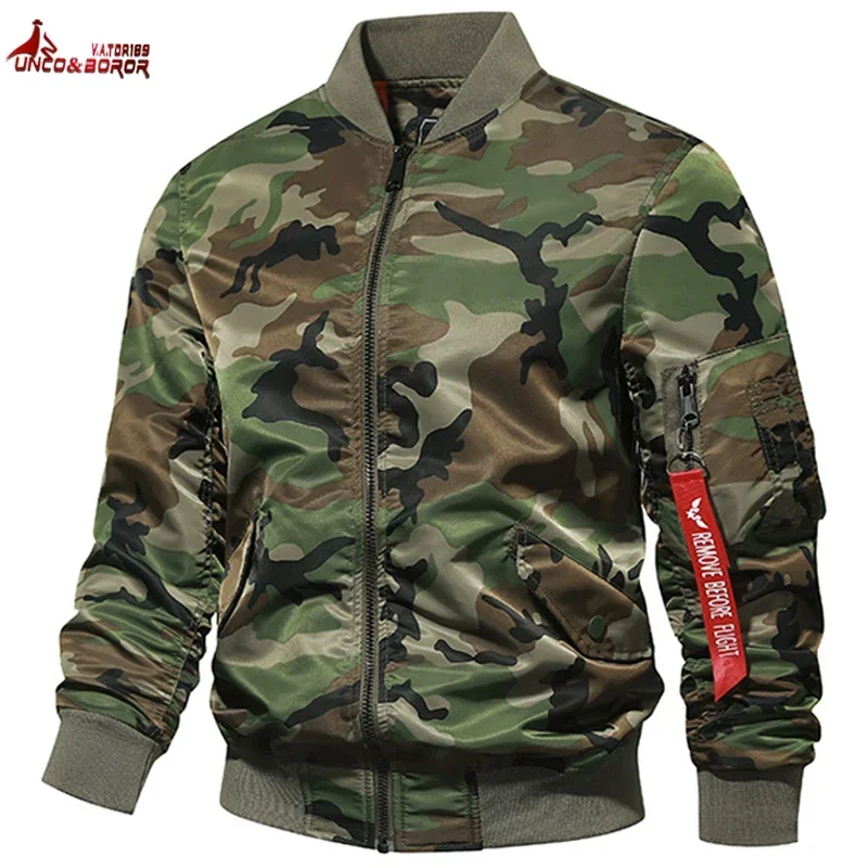 Varsity Jacket Letterman - Blouson aviateur coupe-vent CamSolomon pour hommes,