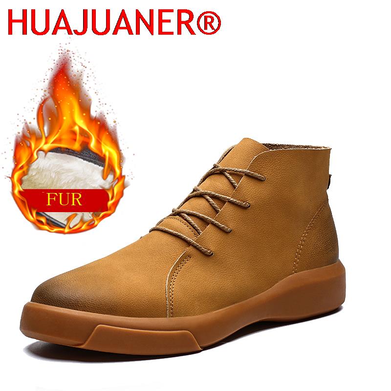 Men'S Fashion Brands - Bottes Chelsea pour hommes en fourrure