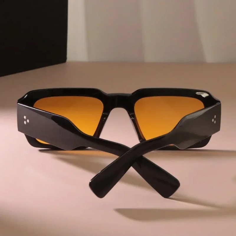 Lunettes de soleil carrées rét - Men'S Fashion Glasses avis et prix