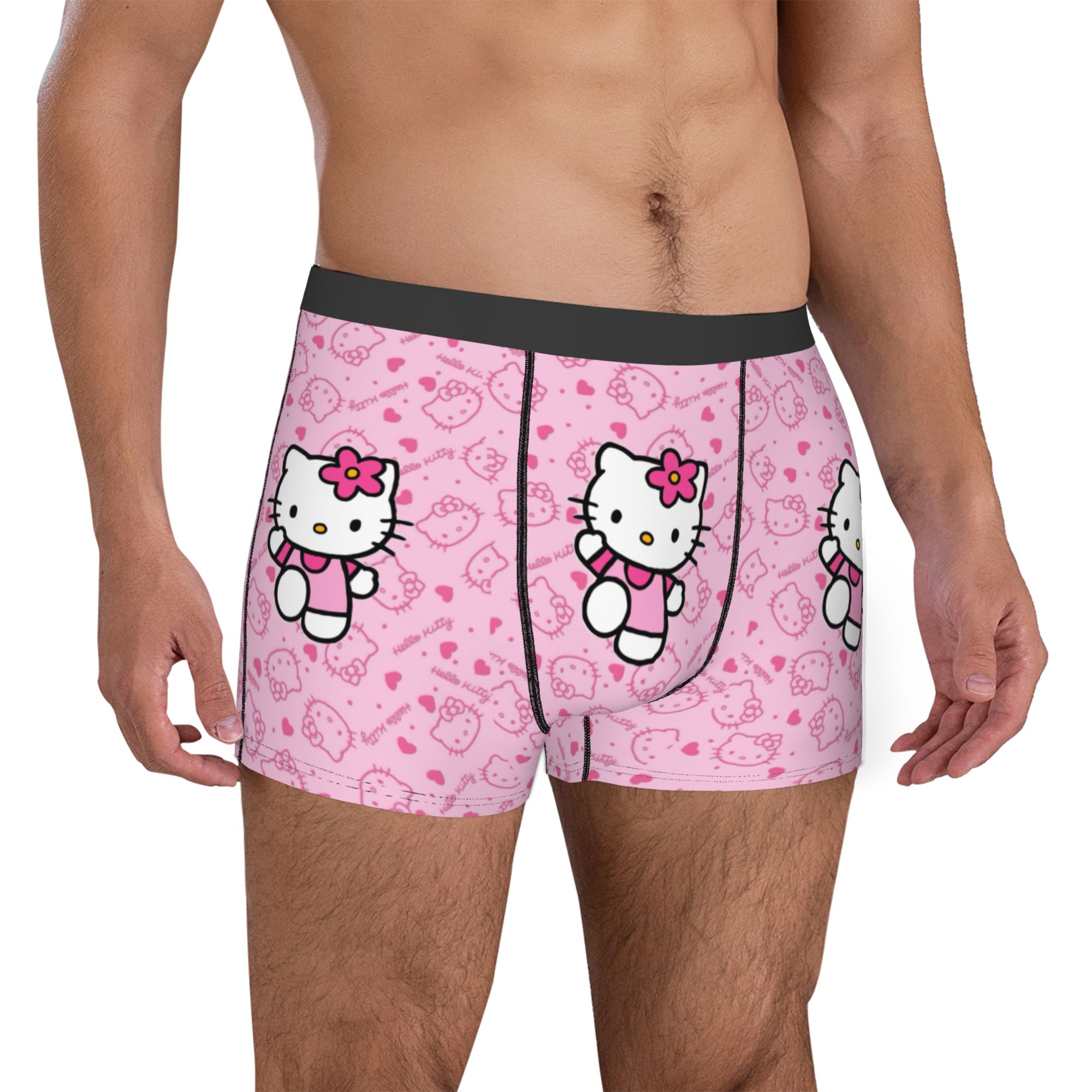 Culottes Boxer Imprimées Rose  - Men'S Fashion Underwear avis et prix