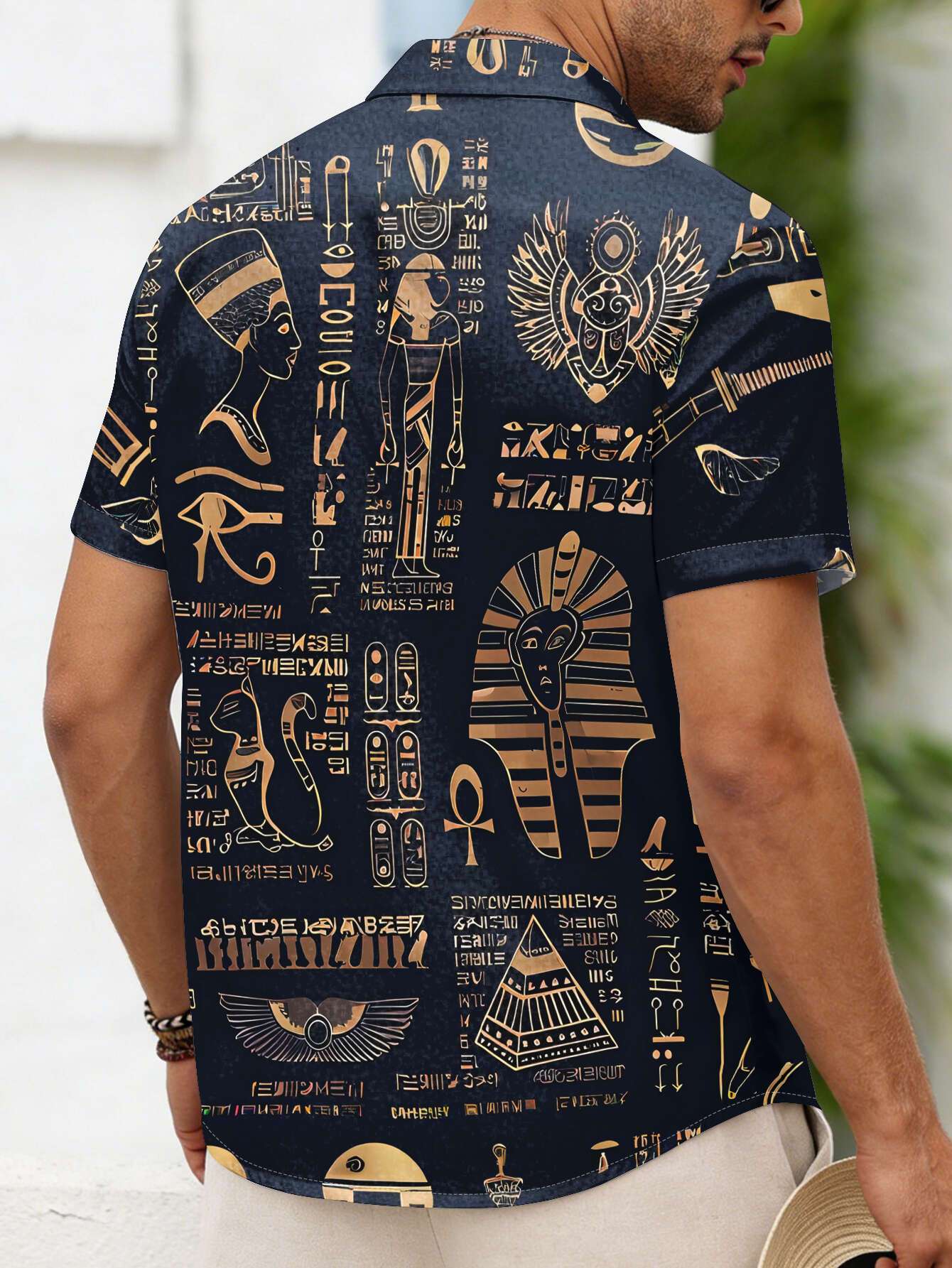 Chemise unisexe à manches cour - Men Fashion Egypt avis et prix