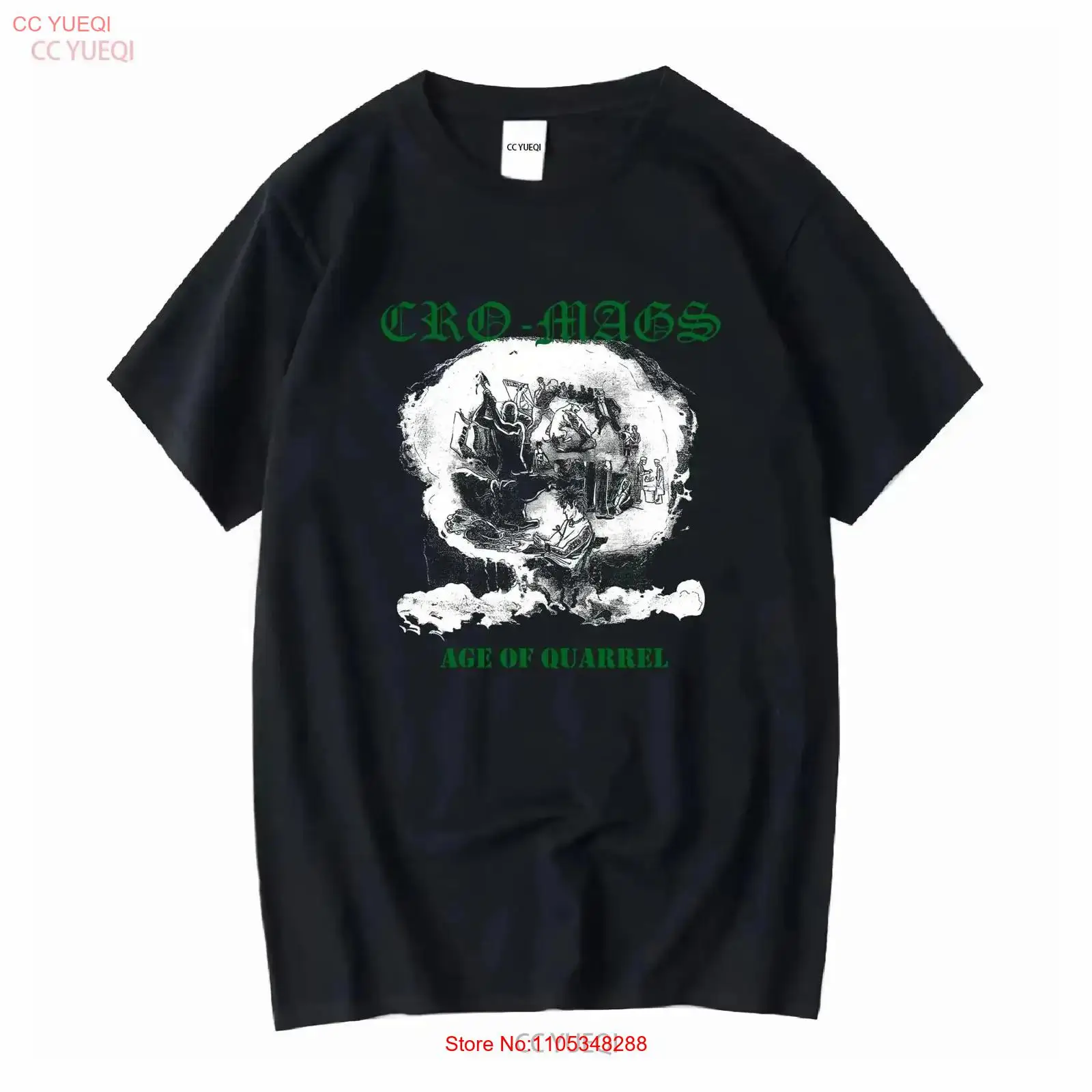 T-shirt Cro Mags the age of qu - Men'S Fashion Mag avis et prix