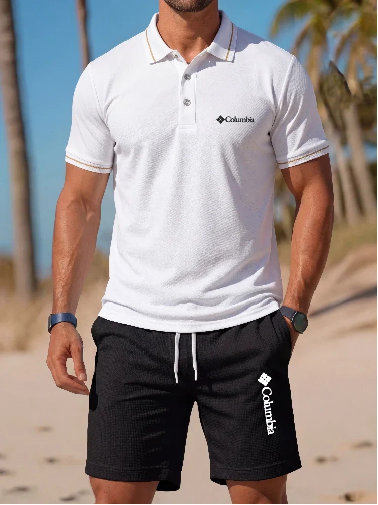 Ensemble Polo et Short Imprimé - Men'S Fashion Brands avis et prix