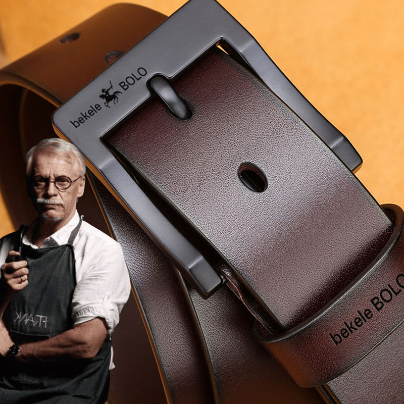 Ceinture en cuir véritable pou - Men'S Fashion Brands avis et prix