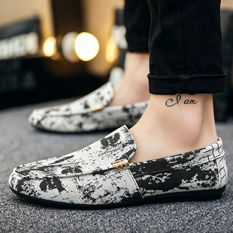Mocassins plats en toile pour  - Mens Fashion Week avis et prix