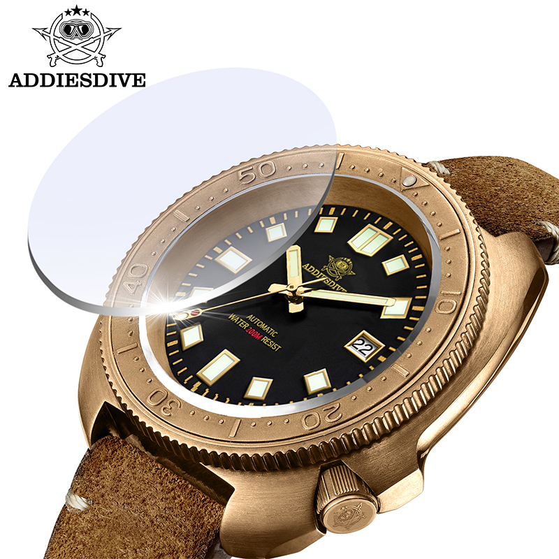 Montre en bronze ADDIESDIVE AD - Mens Fashion Hacks avis et prix