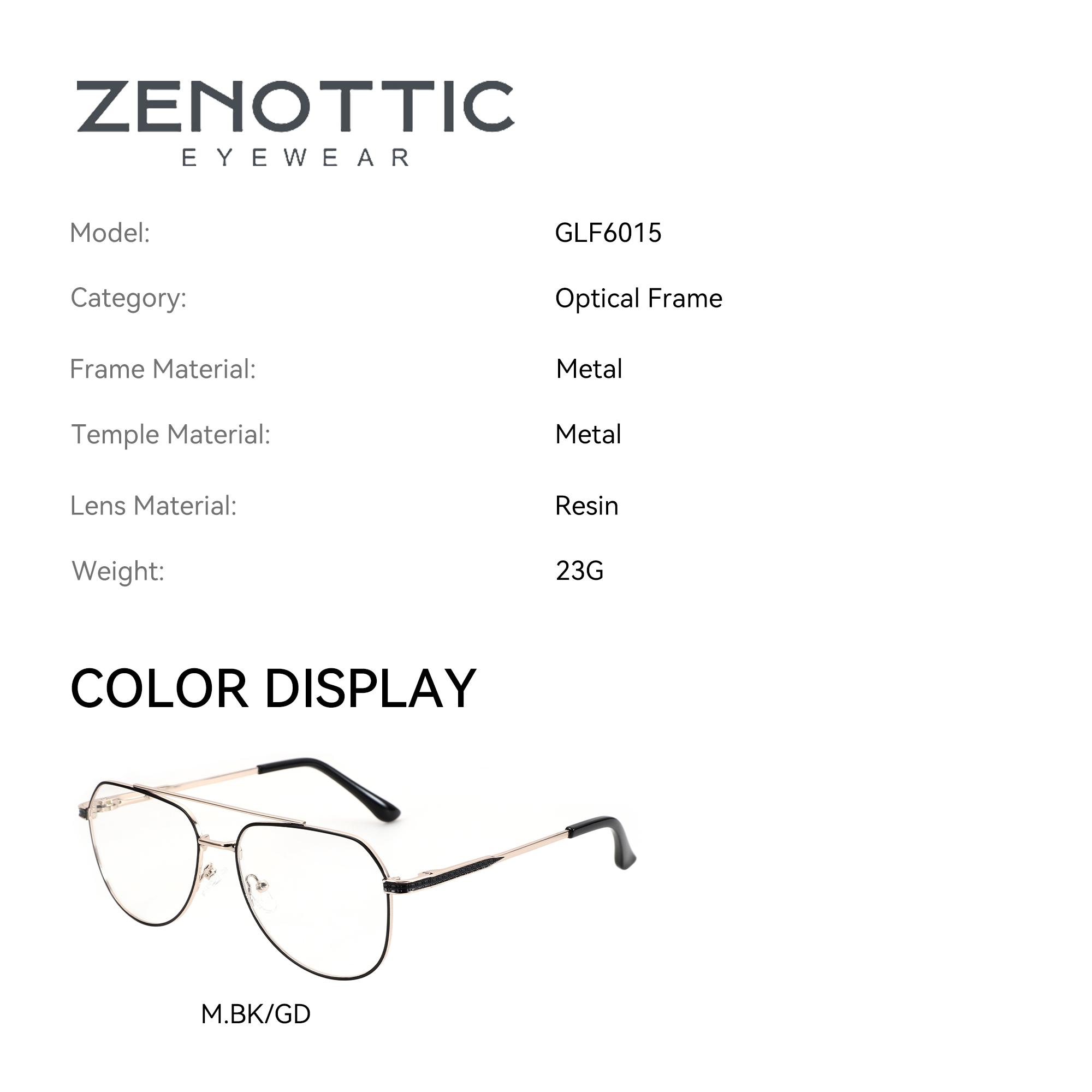 ZENOTTIC 2026 – Lunettes de vu - Men'S Fashion Glasses 2026 avis et prix
