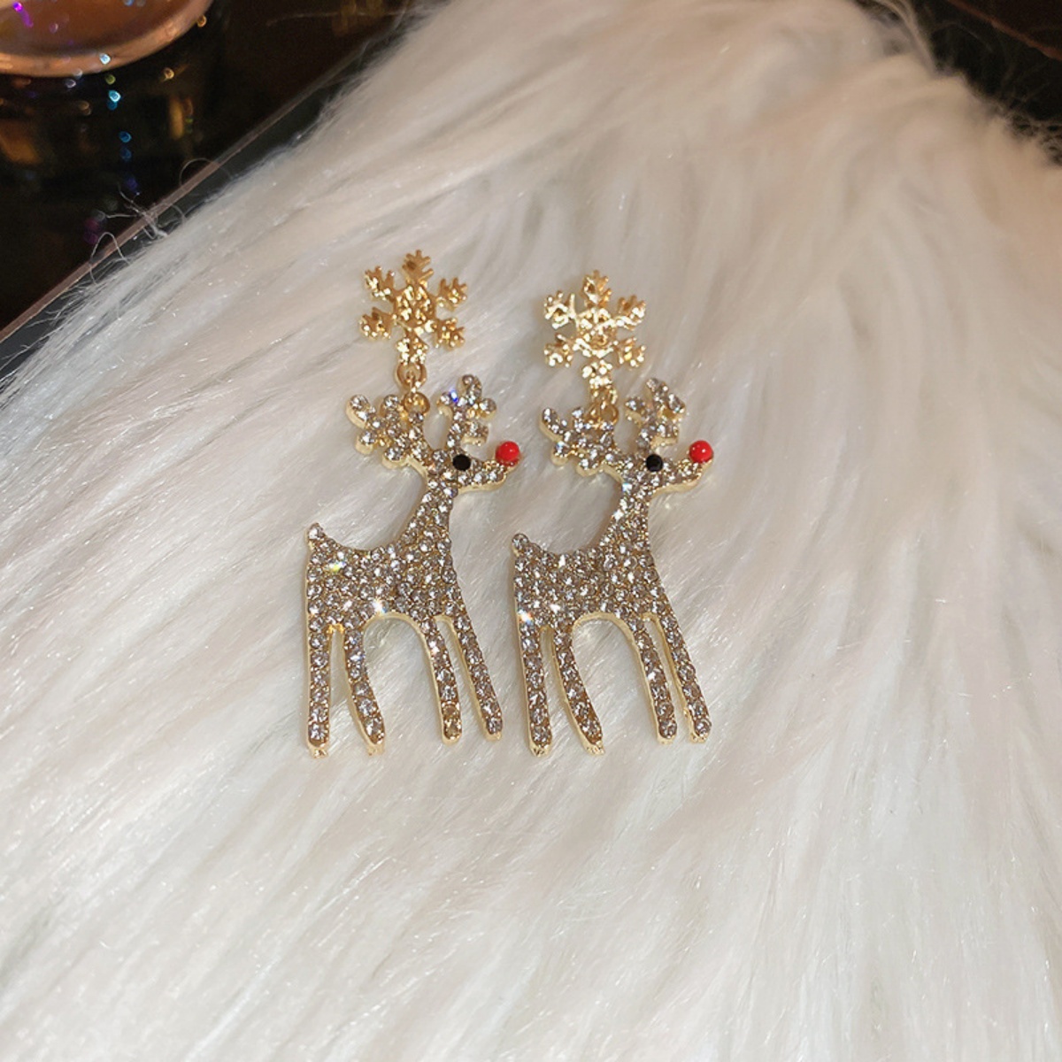 Boucles d'oreilles pendantes e - Mens Xmas Fashion avis et prix