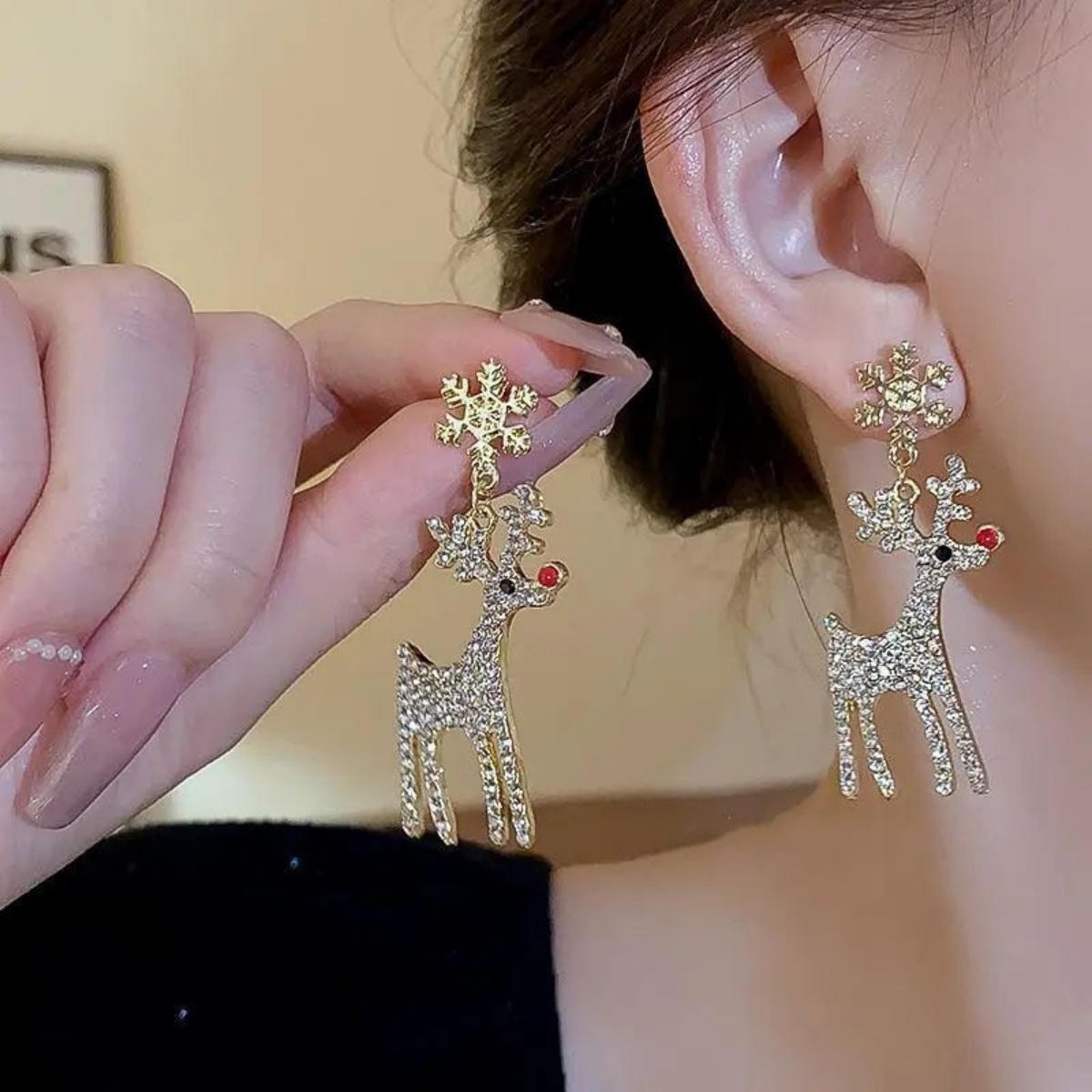 Boucles d'oreilles pendantes e - Mens Xmas Fashion avis et prix