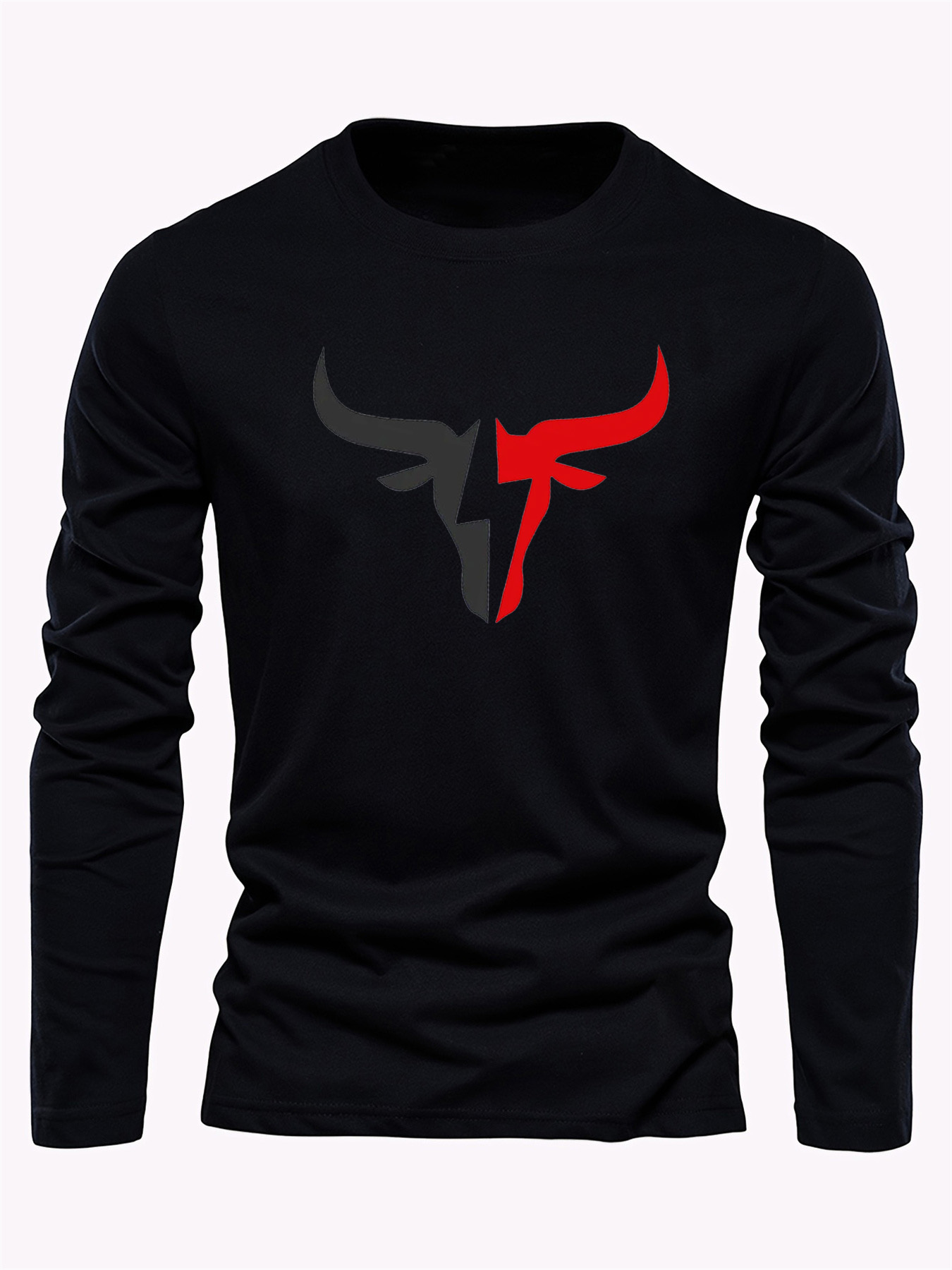 T-shirt Homme Uni à Manches Lo - Mens Fashion Trend avis et prix
