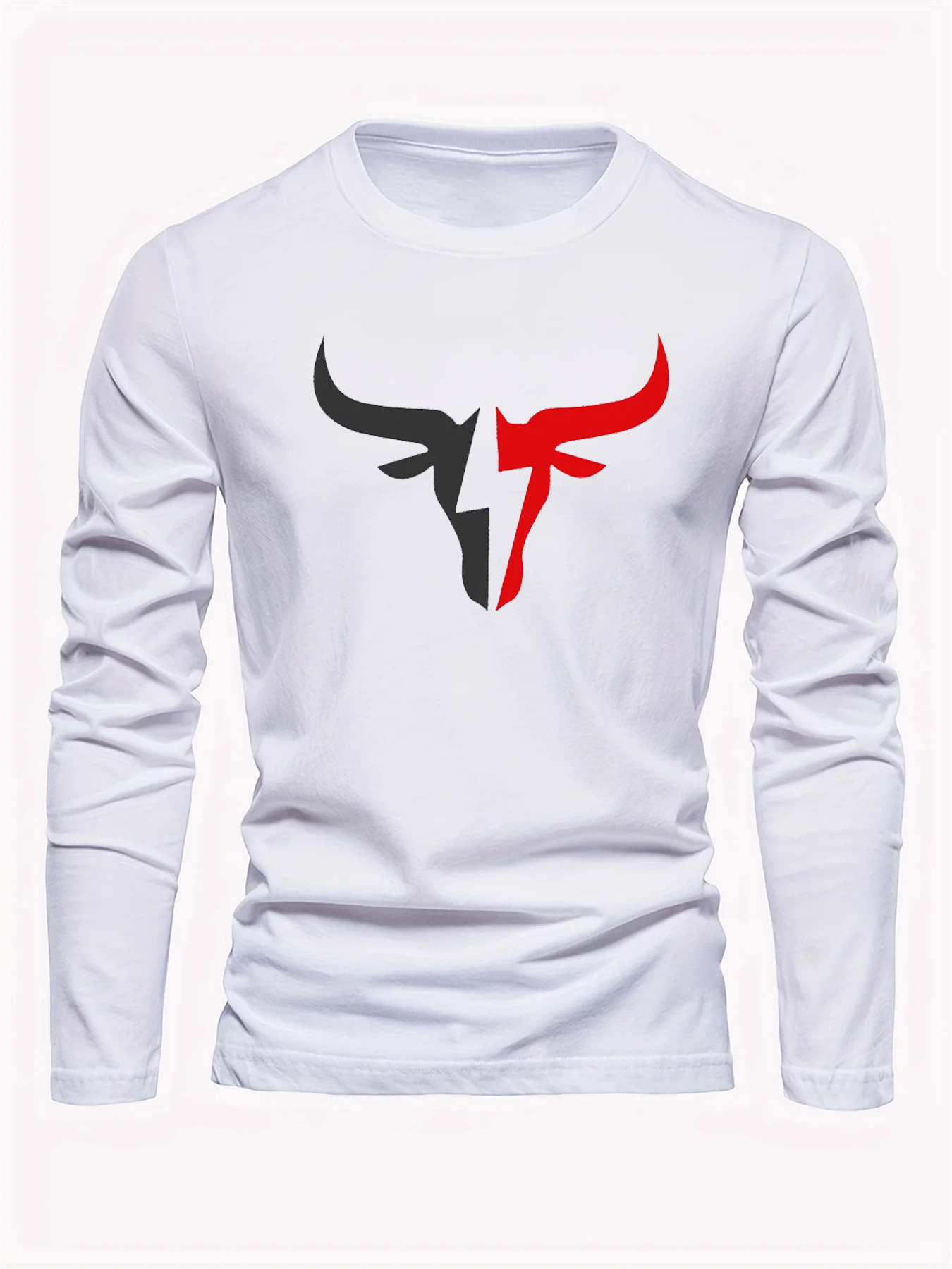 T-shirt Homme Uni à Manches Lo - Mens Fashion Trend avis et prix