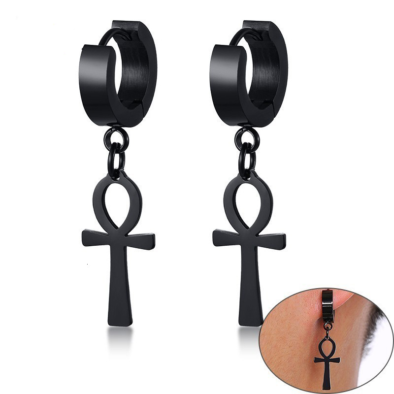 WKOUD-Boucles d'oreilles croix - Men Fashion Egypt avis et prix