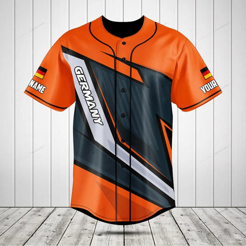 Chemise à Boutons Personnalisé - Mens Fashion Baseball Jersey avis et prix