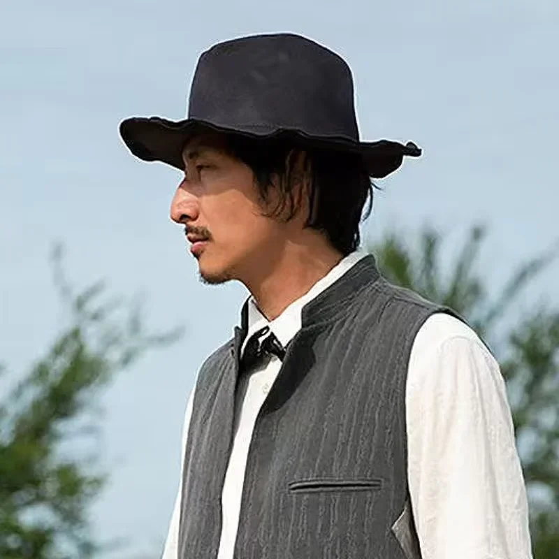 Chapeaux seau à grande tête de - Mens Fashion Bucket Hat avis et prix