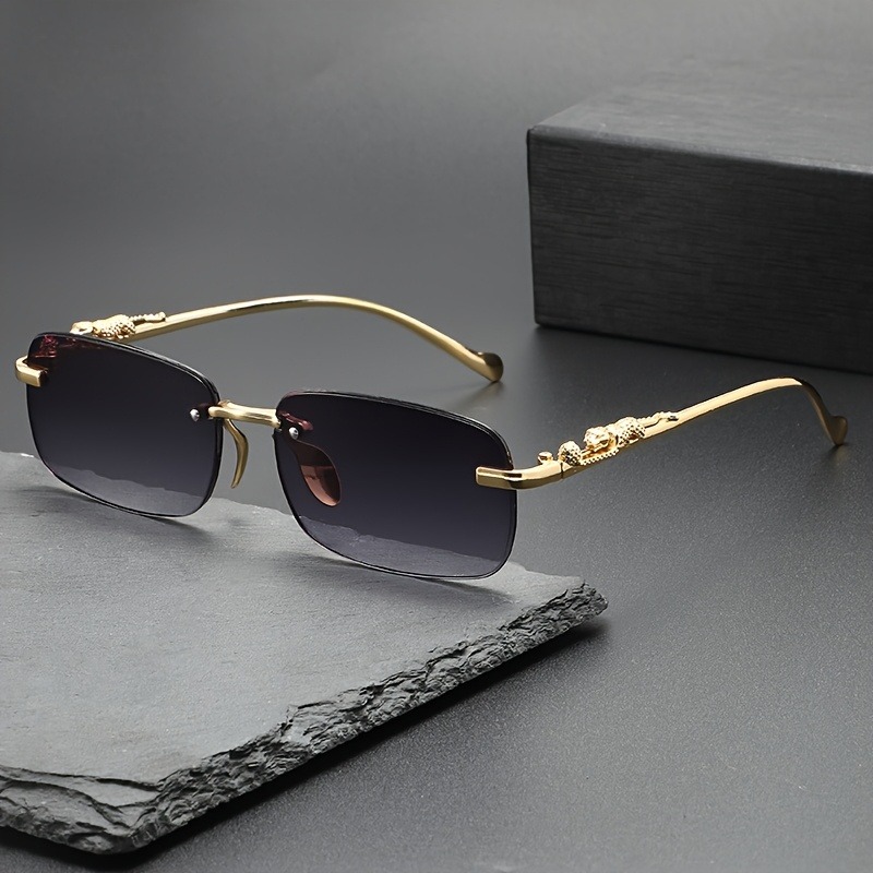 Lunettes de soleil métalliques - Men'S Fashion Glasses avis et prix