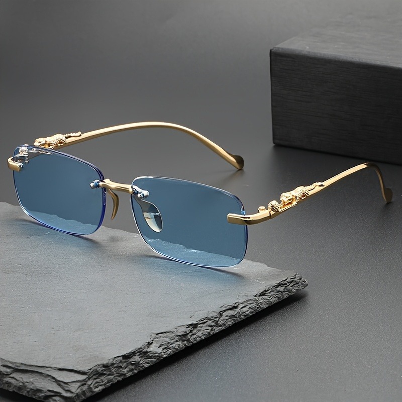 Lunettes de soleil métalliques - Men'S Fashion Glasses avis et prix