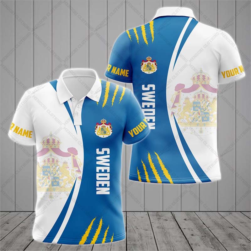 Polo personnalisé avec drapeau - Men'S Fashion Names avis et prix