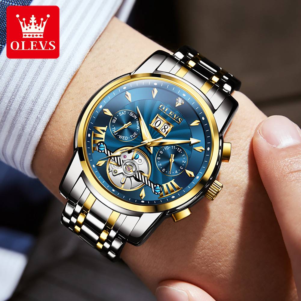 OLEVS hommes montres de luxe m - Mens Fashion Week avis et prix