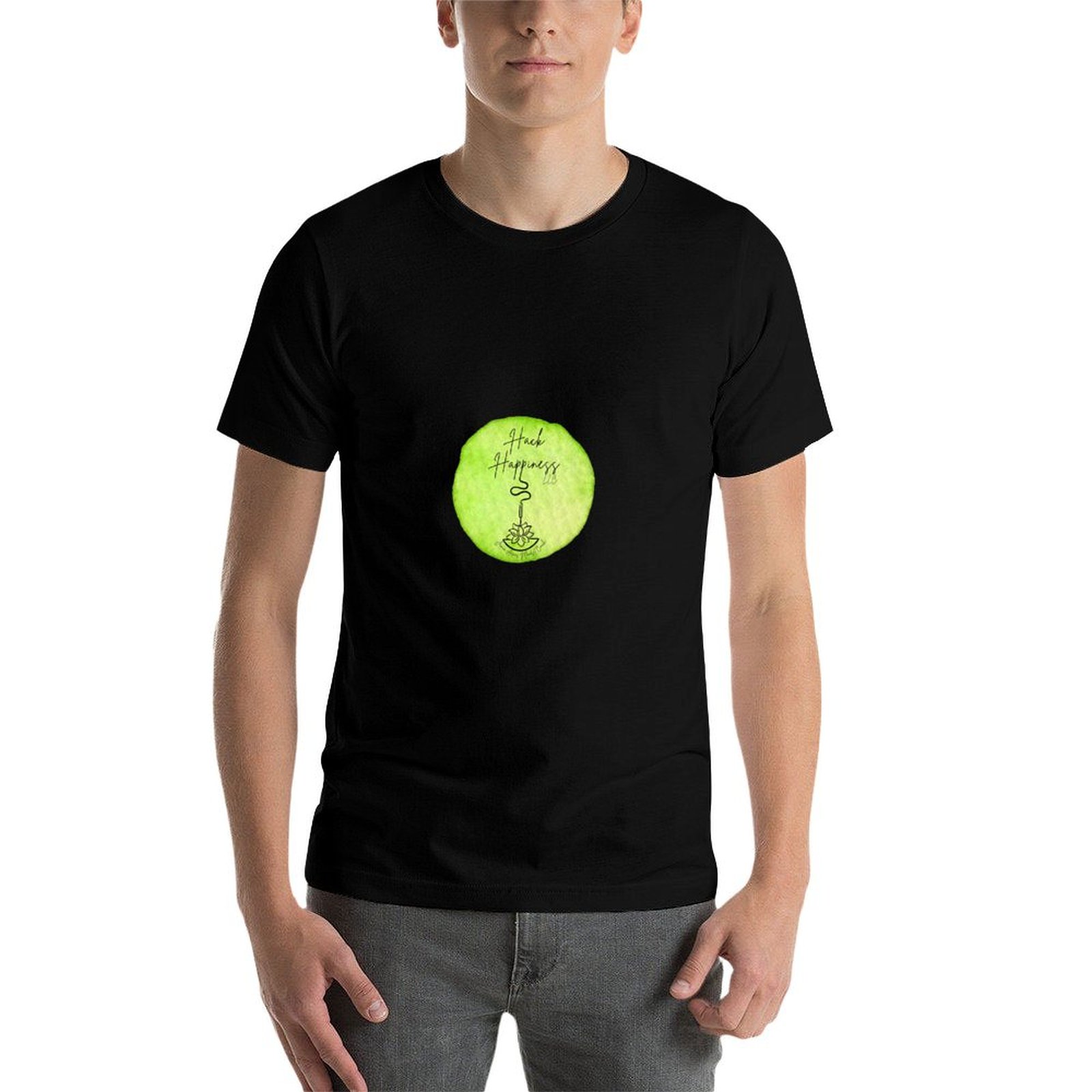 T-shirt avec logo Hack Happine - Mens Fashion Hacks avis et prix